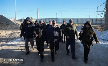 مانور برف‌‍‌روبی منطقه 4 شهرداری تهران 12