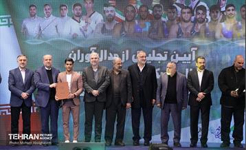 تجلیل از مدال‌آوران المپیک پاریس در شهردار تهران 17