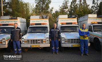 طرح زمستانه مشترک پلیس راهور و شهرداری تهران 3