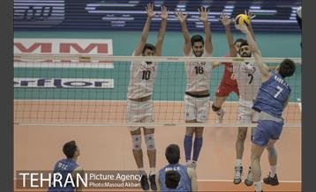 دیدار تیم های ملی والیبال ایران و چین 25