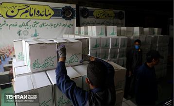 دومین مرحله از طرح اهداء بسته های معیشتی به پاکبانان 14