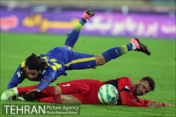 دیدار تیم های فوتبال پرسپولیس و گسترش فولاد