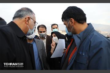 بازدید شهردار تهران از منطقه 22