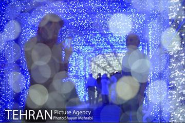 تونل نوری بوستان دانشجو به مناسبت دهه کرامت 16