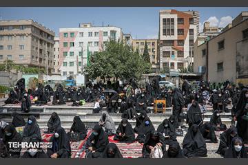 مراسم عزاداری عاشورای حسینی در امامزادگان سیدجعفر(ع) و حمیده خاتون(س) 19