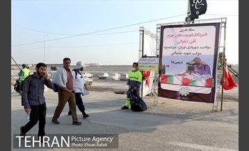 اقدامات شهرداری تهران در مرز شلمچه برای زائران کربلا 4