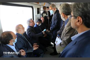 فرآیند تست سرد متروی تهران پرند 14
