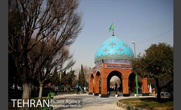 رونمایی از مقبره شهدای گمنام بوستان 22 بهمن 1