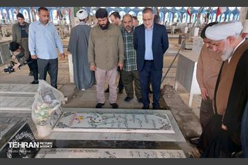 سفر شهردار تهران به خوزستان و حضور در راهیان نور 1