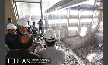 بازدید شهردار از مرکز بازیافت زباله آرادکوه کهریزک 10