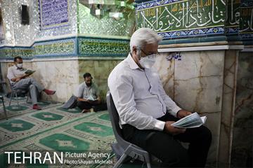 مراسم دعای عرفه در امامزاده زید(ع) بازار 18