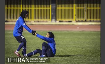 دیدار فوتبال زنان بین ذوب آهن و البرز 9