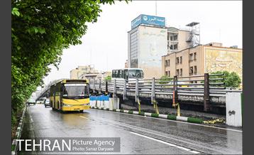 بازگشایی پل کریمخان پس از مرمت 15