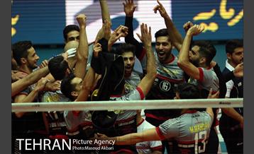 دیدار بانک سرمایه و پیکان در لیگ برتر والیبال 8