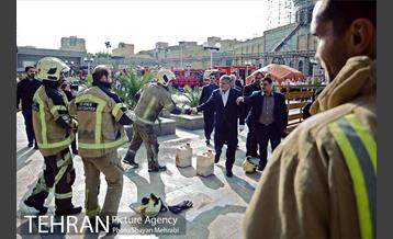 نمایشگاه عملیاتی سازمان آتش‌نشانی 1