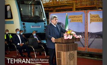 آیین رونمایی از نخستین نمونه قطار ملی مترو 17