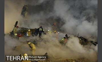 سومین شب عملیات امداد ونجات حادثه پلاسکو 15