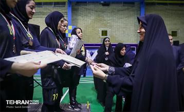 مسابقات بسکتبال بانوان شهر تهران 14