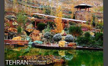 بارش پاییزی برف در ارتفاعات بوستان کوهستانی آبشار تهران‎ 25