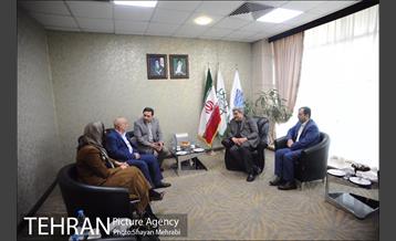 دیدار فواد بلوق شهرداربعلبک با پیروز حناچی شهردار تهران 4