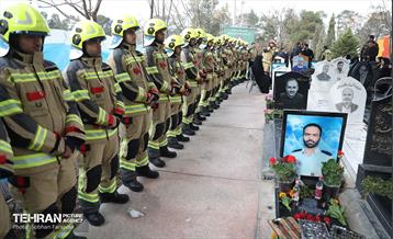 هفتمین سالگرد شهدای آتش‌نشان حادثه پلاسکو 35