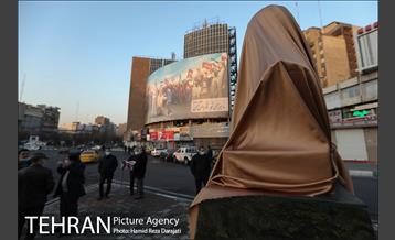 رونمایی از سردیس شهید سردار سلیمانی  1