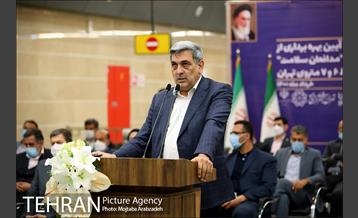 آیین افتتاح و بهره برداری از ایستگاه مترو مدافعان سلامت 16