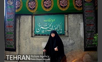 حرکت نمادین کاروان اُسرای کربلا در ده ونک 28