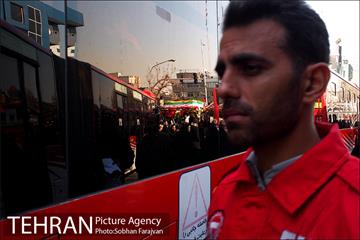 تشییع شهدای آتش نشان با حضور مردم - 3 15