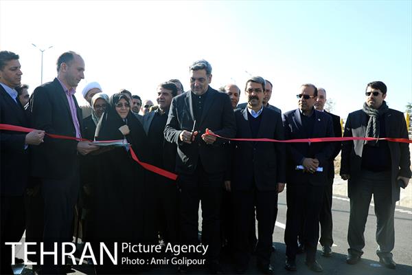 آیین بهره برداری تقاطع غیرهمسطح بزرگراه شهید حکیم با بلوار المپیک 24
