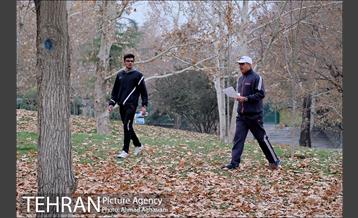 مسابقه پیاده روی و جهت یابی در پارک ملت 19