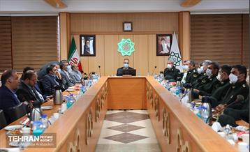 مراسم معارفه فرمانده یگان حفاظت شهرداری تهران 4