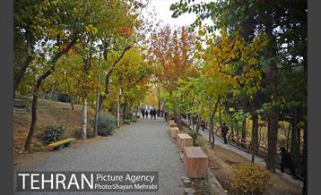 پاییز منطقه گردشگری اراضی عباس آباد 13