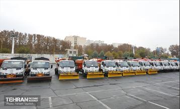 مانور برف روبی شهرداری منطقه 5