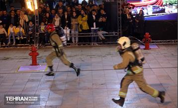 مسابقات چالش تخصصی آتش‌نشانان 34