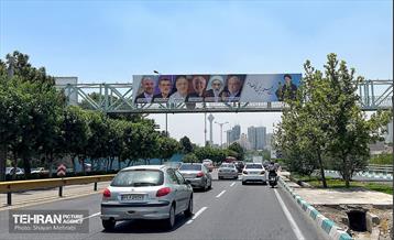 نصب تبلیغات نامزدهای چهاردهمین دوره انتخابات ریاست جمهوری در پایتخت 51