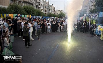 مهمانی ۱۰ کیلومتری عید غدیر در تهران - 2 55