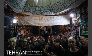 عزاداری تاسوعا در بازار تهران 2