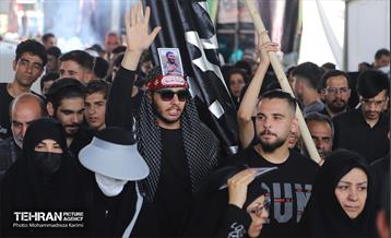 آیین پیاده‌روی جاماندگان اربعین حسینی در مناطق شهرداری تهران 7