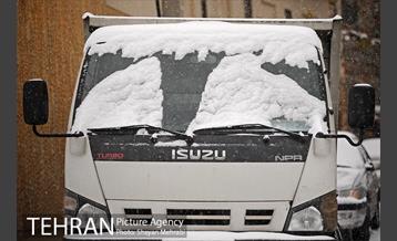 برف پاییزی در تهران 30