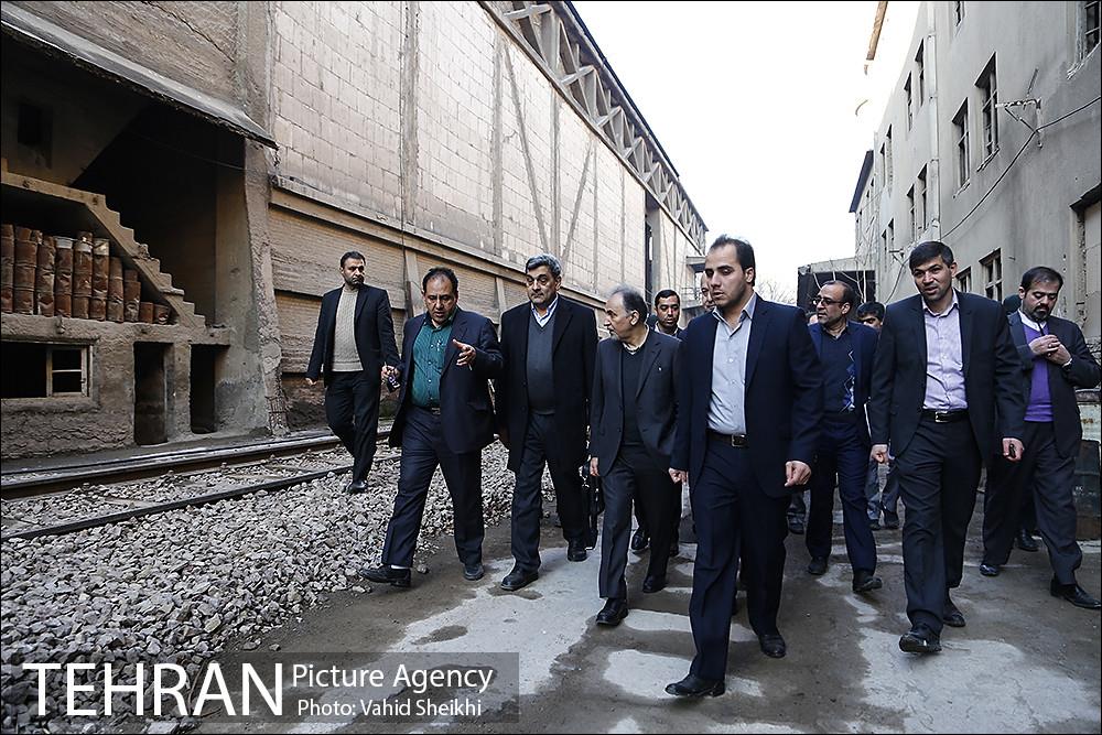 بازدید شهردار تهران از کارخانه سیمان ری 10