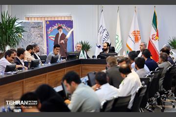 بازدید مدیرکل حوزه شهردار تهران از پروژه بزرگراه شهید شوشتری 25