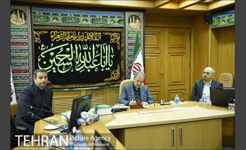 مراسم تودیع و معارفه مدیر کل دفتر شهردار تهران 2