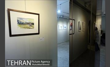 نمایشگاه گروهی نقاشی آبرنگ با عنوان ترنم خیال در گالری نهاوند‎ 5