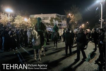 مراسم سوگواری محرم در منیریه‎ 6