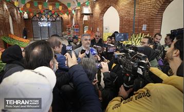 افتتاح ۱۰ بازار میوه و تره بار 2