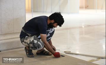 آماده‌سازی نمایشگاه کتاب تهران 12