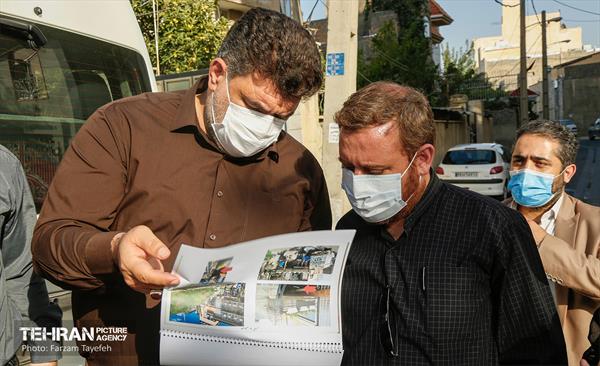 بازدید میدانی مهدی اقراریان از منطقه 5