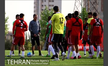 تمرین تیم ملی فوتبال 8