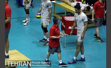 تمرین تیم ملی والیبال  18